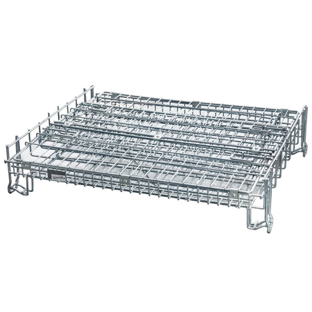 Pojemnik siatkowy gitterbox Mega-M 125x105x98 cm kosz metalowy składany