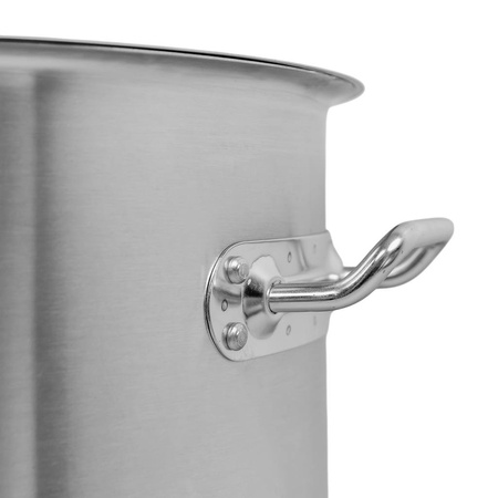 Garnek ze stali nierdzewnej wysoki z pokrywką Mega-M STANDARD 50L 40x40 cm