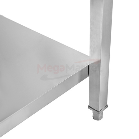 Stół gastronomiczny Mega-M 1400x700/2półki/MDF/N