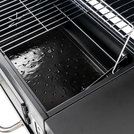 Grill ogrodowy węglowy Mega-M 1x stolik boczny 42x30 N