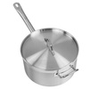 Rondel gastronomiczny wysoki z pokrywką Mega-M PRO 8l śr. 26 cm x h 14,5 cm N