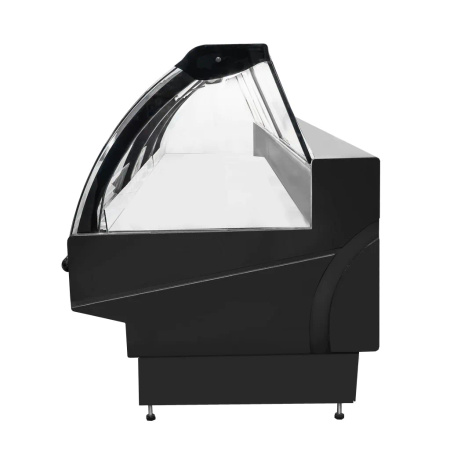 Lada chłodnicza ROSA E375K black Remote N