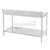Stół gastronomiczny Mega-M 140X70 /2półki/1R/MDF/ N