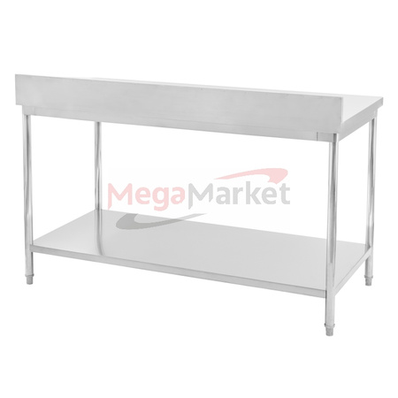 Stół gastronomiczny Mega-M 140X70 /2półki/1R/MDF/ N
