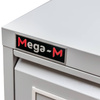 Szafka metalowa kartotekowa Mega-M J-3/S 3 szuflady A4 szara S-46 cm G-62 cm H- 103 cm skręcana N