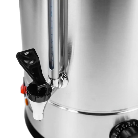 Warnik do wody ze stali nierdzewnej o podwójnych ściankach Mega-M UC 14L 1800 W