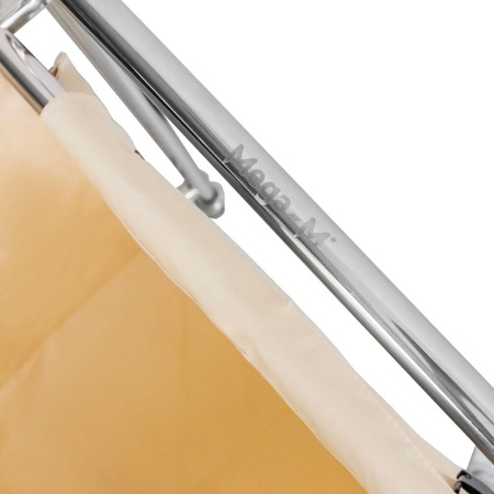 Wózek hotelowy na pranie Mega-M 88x54x89 cm beżowy