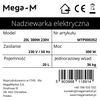 Nadziewarka do kiełbas elektryczna Mega-M 20L moc 300 W