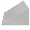 Daszek skośny do szafki BHP 80 Mega-M szary 80x50x20 cm