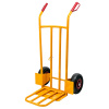 Wózek młynarka wklęsły z rozkładną platformą Mega-M (MTP003451) 200kg żółty karton N