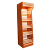 Regał na pieczywo H-200 cm L-60 cm G-50 cm plexi oświetlenie LED grusza polna
