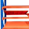 Regał magazynowy 5-półkowy Mega-M FORTIS LIGHT H-200 cm L-585 cm G-60 cm zestaw (3 moduły) N