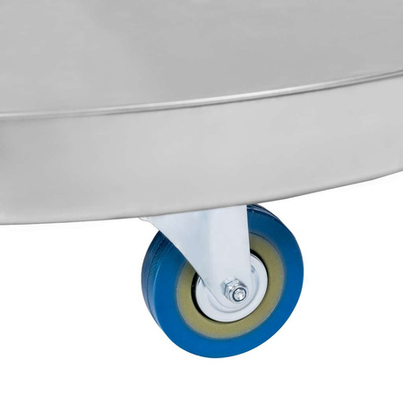 Podstawa jezdna pod garnki ze stali nierdzewnej Mega-M 62 cm