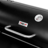 Grill ogrodowy węglowy Mega-M beczkowy z kominkiem 53x29 N