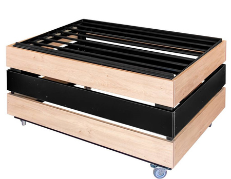 Wyspa na warzywa i owoce Mega-M H-75 cm L-131 cm G-94 cm dąb kraft