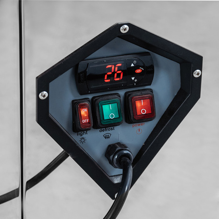 Witryna cukiernicza 450L Mega-M WCU-120/70 1.4 SG.I.AP