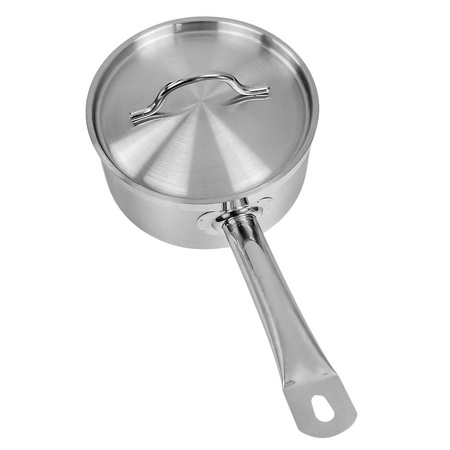 Rondel gastronomiczny wysoki z pokrywką Mega-M PRO 3l śr. 18 cm x h 10 cm N