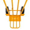 Wózek młynarka wklęsły z rozkładną platformą Mega-M (MTP003451) 200kg żółty karton N
