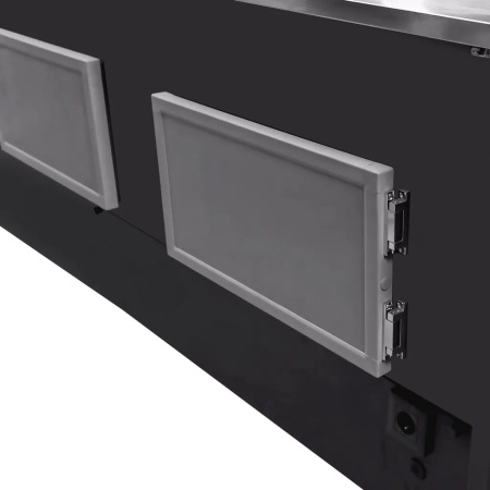 Lada chłodnicza Mega-M ROSA E375K black Remote