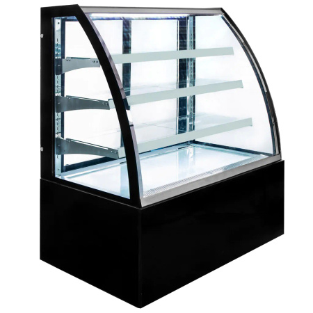 Witryna cukiernicza Mega-M CLARA S120 black