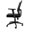 Fotel biurowy obrotowy FURVERO Aero czarny