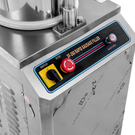 Nadziewarka do kiełbas hydrauliczna Mega-M 26 L wydajność 400 kg/h moc 1100 W