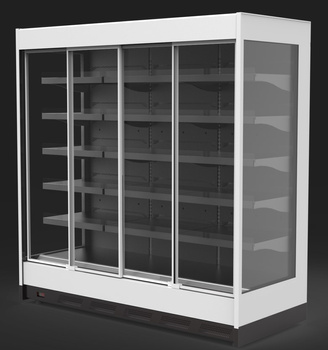 REGAŁ CHŁODNICZY   RCh-5/1 VERMELLO 1250x615x2030 CEBEA BOCHNIA