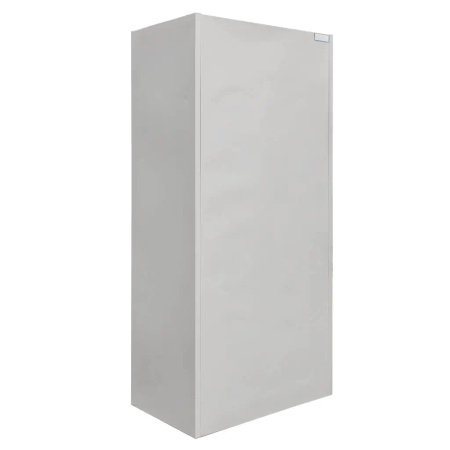 Szafka ubraniowa BHP Mega-M J-80 2 drzwiowa z przegrodami szara S-80 cm G-50 cm H-180 cm skręcana N