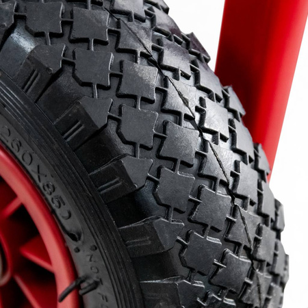 Wózek transportowy magazynowy młynarka taczkowy Mega-M TM285 z płozami