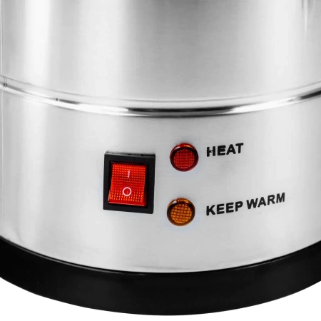 Warnik do wody ze stali nierdzewnej o podwójnych ściankach Mega-M UC 14L 1800 W