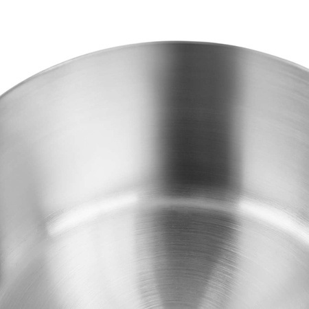 Rondel gastronomiczny wysoki z pokrywką Mega-M PRO 5l śr. 22 cm x h 12 cm N