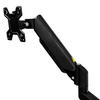 Uchwyt na monitor do biurka FURVERO HK002 22-32" 2 regulowane ramiona sprężyna gazowa czarny