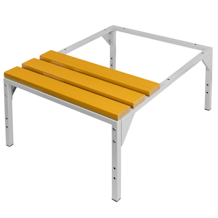 Podstawa z ławeczką WPC pod szafkę BHP 60 Mega-M 60x80x43 cm
