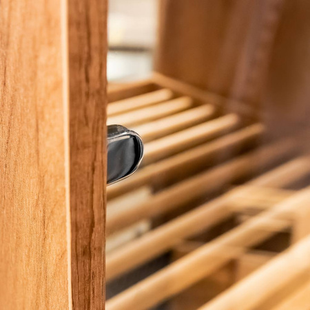 Regał piekarniczo-cukierniczy Mega-M H-180 cm L-60 cm G-60 cm dąb kraft