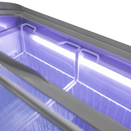 Zamrażarka skrzyniowa przeszklona 110L Mega-M YETI X67