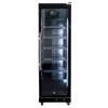 Witryna chłodnicza Mega-M DIEGO R62 Prestige black S-62 cm G-63 cm H-198 cm N