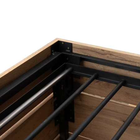 Wyspa na warzywa i owoce Mega-M H-75 cm L-131 cm G-94 cm dąb wotan