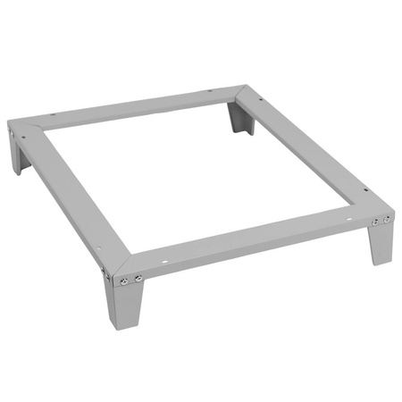 Podstawa ramowa z nóżkami do szafki BHP 60 Mega-M szara 60x50x10 cm