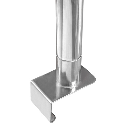 Nadstawka na stół gastronomiczny Mega-M 150x30x60(H) MM-C102606 stal nierdzewna