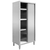 Szafa ze stali nierdzewnej magazynowa 2-drzwiowa Mega-M S-80 cm G-50 cm H-200 cm N