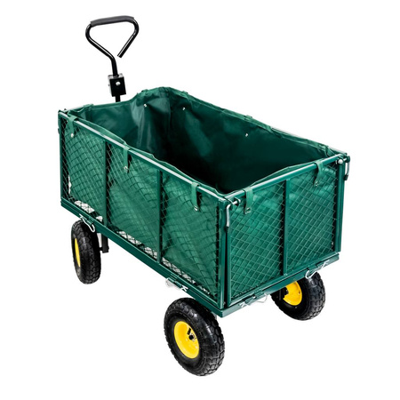 Wózek ogrodowy transportowy składany 102 cm x 52 cm x 105 cm 500kg N