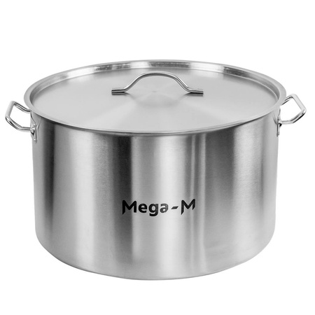 Garnek średni z pokrywą  Mega-M 58 l średnica 50 cm N