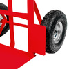 Wózek magazynowy młynarka Mega-M 2w1 transportowy czerwony 250kg karton N