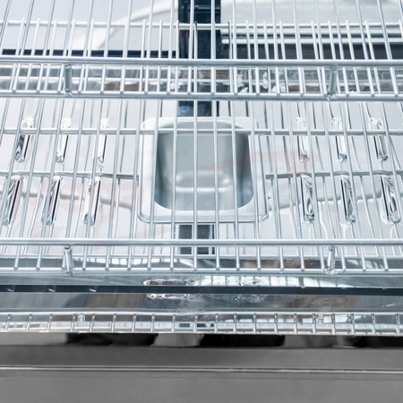 Witryna chłodnicza nastawna Mega-M ELSA MINI S66 Inox