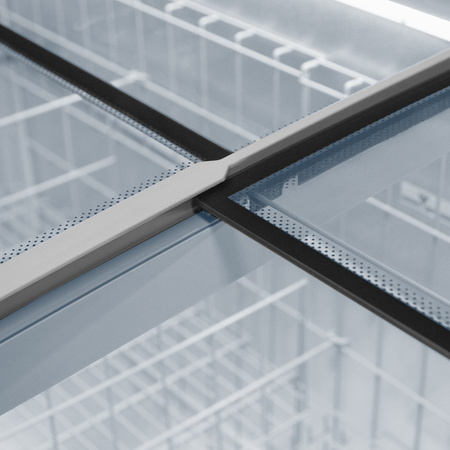 Zamrażarka skrzyniowa przeszklona 621 L Mega-M OZI i210 NoFrost