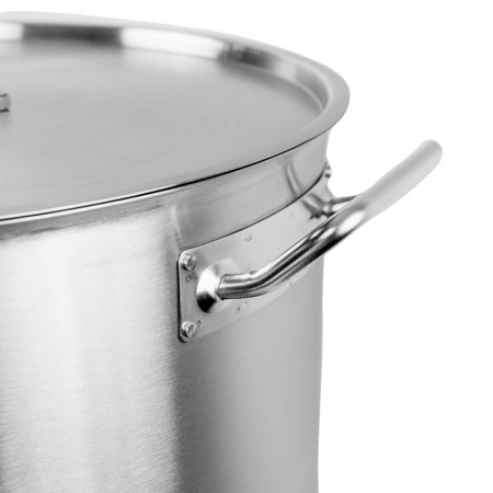 Garnek ze stali nierdzewnej wysoki z pokrywką Mega-M 115L 50x60 cm