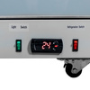 Witryna chłodnicza 1-drzwiowa 501L Mega-M DIEGO R62 Prestige white oświetlenie LED