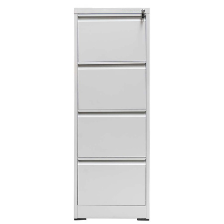 Szafka metalowa na dokumenty FURVERO W4S S/S 4 szuflady kartotekowa S-45 cm