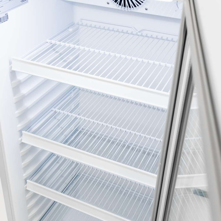 Witryna chłodnicza 1-drzwiowa 280L Mega-M DIEGO i54 White oświetlenie LED