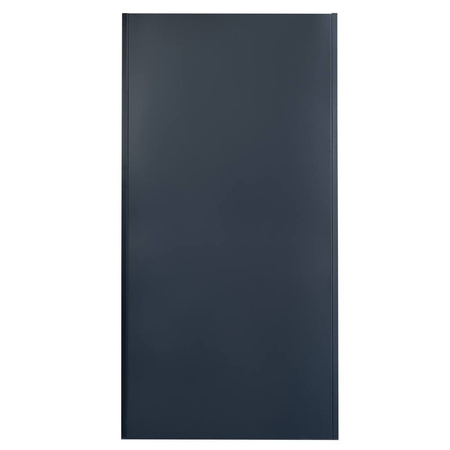 Szafa biurowa metalowa Mega-M WENUS W-12 na akta z szufladami grafitowa / szary front S- 90 cm G- 40 cm H-185 cm skręcana N